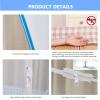 King Mosquito Net for Bed, Portable Outdoor Travel Anti-Mosquito Tent, Pop-Up Standing Netting, Pink, 1.2 x 2M(Pink,1.2 * 2M) view 4