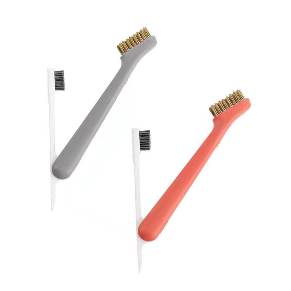 NOLITOY Multipurpose Kitchen Range Hood Cleaning Brush Set 2-Piece Steel Wire Cleaning Tool for Stoves and Ovens for Kitchen Use Deep Supplies