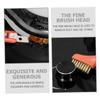 NOLITOY Multipurpose Kitchen Range Hood Cleaning Brush Set 2-Piece Steel Wire Cleaning Tool for Stoves and Ovens for Kitchen Use Deep Supplies view 3