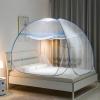 King Mosquito Net for Bed, Portable Outdoor Travel Anti-Mosquito Tent, Pop-Up Standing Netting, Pink, 1.2 x 2M(Blue,2 * 2.2M) view 1