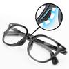20 Pairs Eyeglass Nose Pads Stick On Silicone Anti-Slip for Glasses Sunglasses Thin Nose Pads Eyeglasses, Adhesive Nose Pad for Eyeglass, Anti Slip Eyeglass Nose Pads (10Clear+10Black) view 2