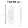 20 Pairs Eyeglass Nose Pads Stick On Silicone Anti-Slip for Glasses Sunglasses Thin Nose Pads Eyeglasses, Adhesive Nose Pad for Eyeglass, Anti Slip Eyeglass Nose Pads (10Clear+10Black) view 4