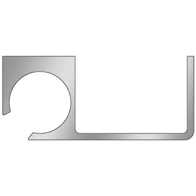 TP STAINLESS STEEL CUP HOLDER TRAY TRIM for KENWORTH T800 CURVED GLASS 1994