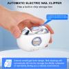Automatic Electric Nail Clipper with 3-Speeds Levels and LCD Digital Display, USB Rechargeable Safety Trimmer Suitable for Babies,Children, Adults and Seniors (Not Applicable Toe Nails) view 3
