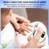 Automatic Electric Nail Clipper with 3-Speeds Levels and LCD Digital Display, USB Rechargeable Safety Trimmer Suitable for Babies,Children, Adults and Seniors (Not Applicable Toe Nails) view 4