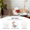 2 Fresh Cherries Tissue Box Cover Square Pu Leather Waterproof Tissue Box Holder for Car Bathroom Bedroom Office Tabletop Decor view 4