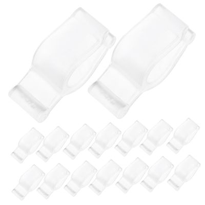 SOLUSTRE 50pcs Leakproof Cosmetic Bottle Pump Clip Locking Mechanism Pp Plastic for Shampoo Bottles Toiletry