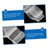 SOLUSTRE 50pcs Leakproof Cosmetic Bottle Pump Clip Locking Mechanism Pp Plastic for Shampoo Bottles Toiletry view 3