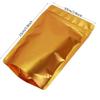 100 Mylar Bags - 4x6 Inches, Resealable Foil Pouch Bags - Gold + 100 Mylar Bags - 4x6 Inches, Resealable Foil Pouch Bags - Blue view 4