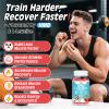 Meceilays Hmb and Leucine Gummies Supplements for Men Women, 4000mg HMB & L-Leucine Amino Acid for Muscle Growth & Fast Work0ut Recovery, Non-GMO, Gluten-Free, Raspberry Flavor, 60 Count view 4