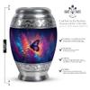 LEXFAY Colourful Butterfly Memorial Urn for Human Ashes Adult Female - Cremation Urns for Adult Ashes Women - Memorial Urns for Male & Female - Burial Urn 10 Inch Large view 2