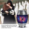 LEXFAY Colourful Butterfly Memorial Urn for Human Ashes Adult Female - Cremation Urns for Adult Ashes Women - Memorial Urns for Male & Female - Burial Urn 10 Inch Large view 3