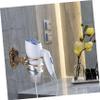Healvian 1pc Stylish Wall-mounted Hair Dryer Holder Aluminum Bathroom Storage Rack for Hairdryer Space-saving Design Easy Installation view 4