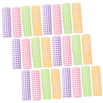 HEALLILY 400pcs Checkered Food Wrapping Paper Sheets Greaseproof Baking Paper for Sandwiches Burgers and Fried Foods for Restaurants and Cafes