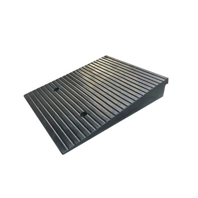 MOMOBC Curb Ramp, Step Ramp, Rubber Threshold Wheelchair Door Load Capacity 5000kg, Car, Bicycle Outdoor Curb Ramp(50 * 50 * 5cm)