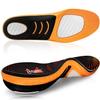 FEELLIFE Plantar Fasciitis Relief Shoe Insoles [1-Pair], Arch Support Insoles, Running Athletic Gel Shoe Inserts for Men Women, Orthotic Inserts for Arch Pain [Trim to Fit: Women 4-8] view 1