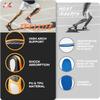 FEELLIFE Plantar Fasciitis Relief Shoe Insoles [1-Pair], Arch Support Insoles, Running Athletic Gel Shoe Inserts for Men Women, Orthotic Inserts for Arch Pain [Trim to Fit: Women 4-8] view 3