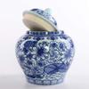 LENmzpomA Cremation urn Ceramic Cremation Urns for Human Ashes and Pet Ashes,Memorial Funeral Urn,Chinese Porcelain Decorative Urns(A) view 2