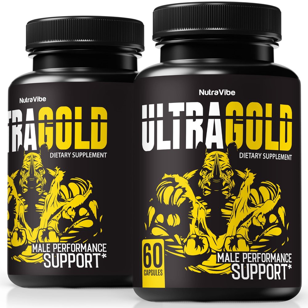 (2 Pack) Ultra Gold Pills for Men, Official UltraGold Male Capsules, Premium All-Natural Formula to Support Performance, Energy, and Overall Well-Being, Easy-To-Swallow Pastillas Review (120 Capsules)