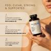 Glow Natural Wellness GLOMEGA - Antarctic Krill Oil Omega-3 Supplement for Women, Omega 3 Fatty Acids EPA & DHA 1000mg - 60 Softgels view 3