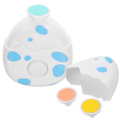 HAPINARY Adult Nail Grinder Kit Electric Nail File Trimmer Safe for Sensitive Skin Egg-shaped Design for Easy Use