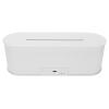 7 Colors Mystical/Fantasy Desktop Humidifier, 300ml Essential Oil Diffuser with LED Light, 3 Modes & Auto Off, Quiet Aromatherapy Mist Machine for Home Office Gym (Black) (White) view 3