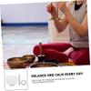 JOINPAYA 8-Inch White Chakra Healing Crystal Singing Bowl for Yoga Meditation Mallet Therapy Music Bowl for Home Use view 4