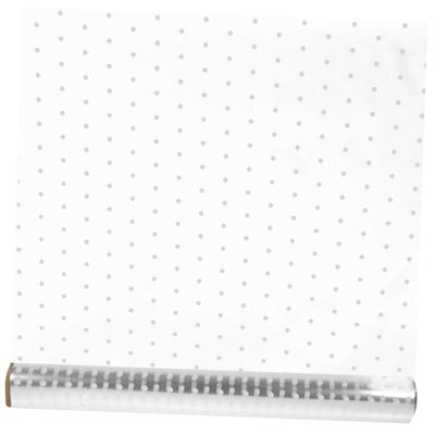 HOMSFOU 1roll Cellophane Wrapping Paper Transparent Glassine for Flower Bouquets and Treats Wide Easy to Cut and Use for Holidays and Special Occasions