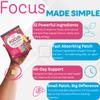 Swift Patch Focus Patch for Adults (30 Day Supply) + Proprietary Blend (Men and Women) - Help Kids and Adults Focus with Patches 22 Ingredients with Proprietary Formula view 2