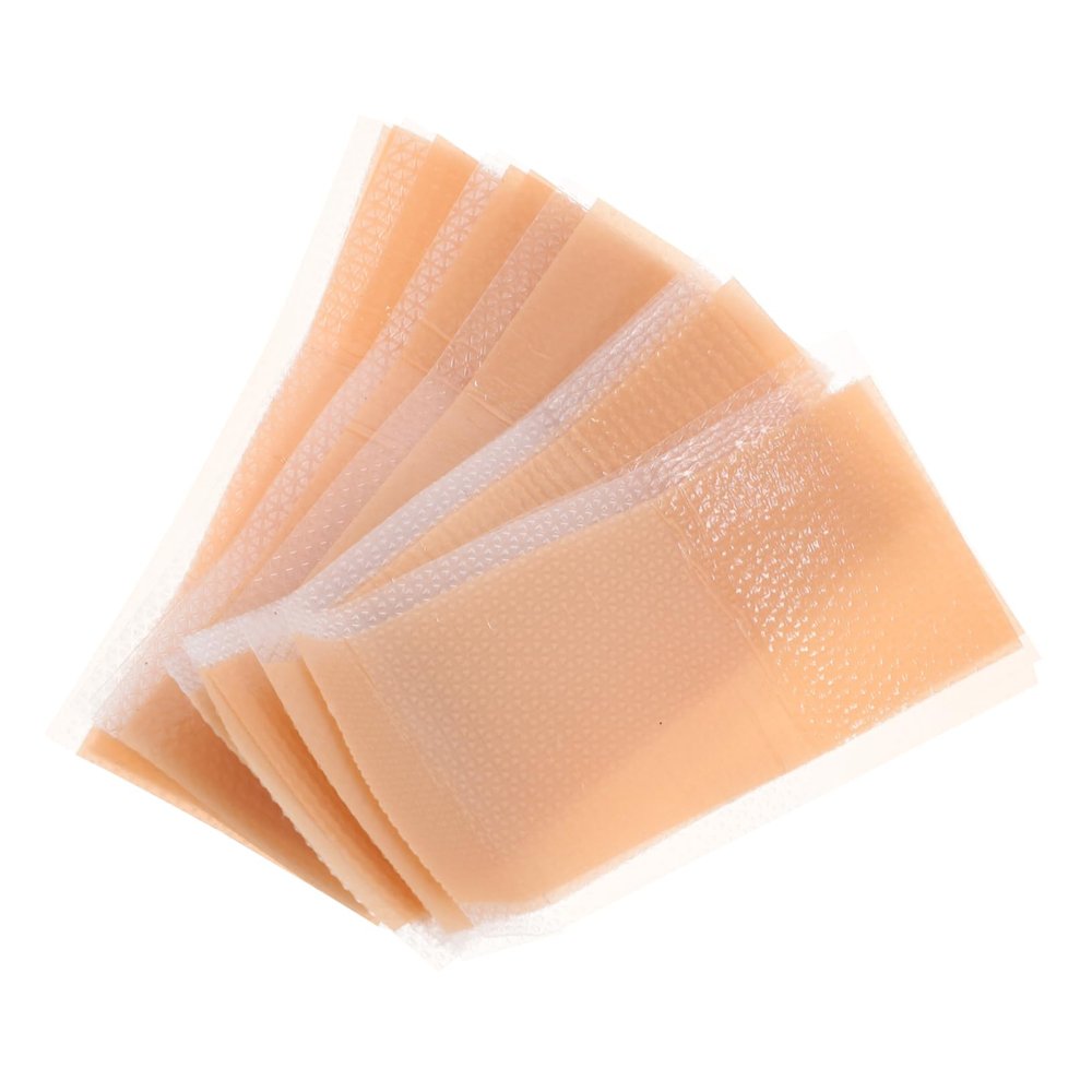 Healvian 12pcs Tpu Tape for Sheets Adhesive Bandage Tape for Face Body Soft Plasters Comfortable Treatment Patches