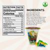 Assorted Shark Gummy Cup (Halal) - Mixed Gummies Candies Assortment Bag - Individually Wrapped Jelly Beans - Sweet and Chewy - Fruit Flavored Mix - (Pack 6) view 4