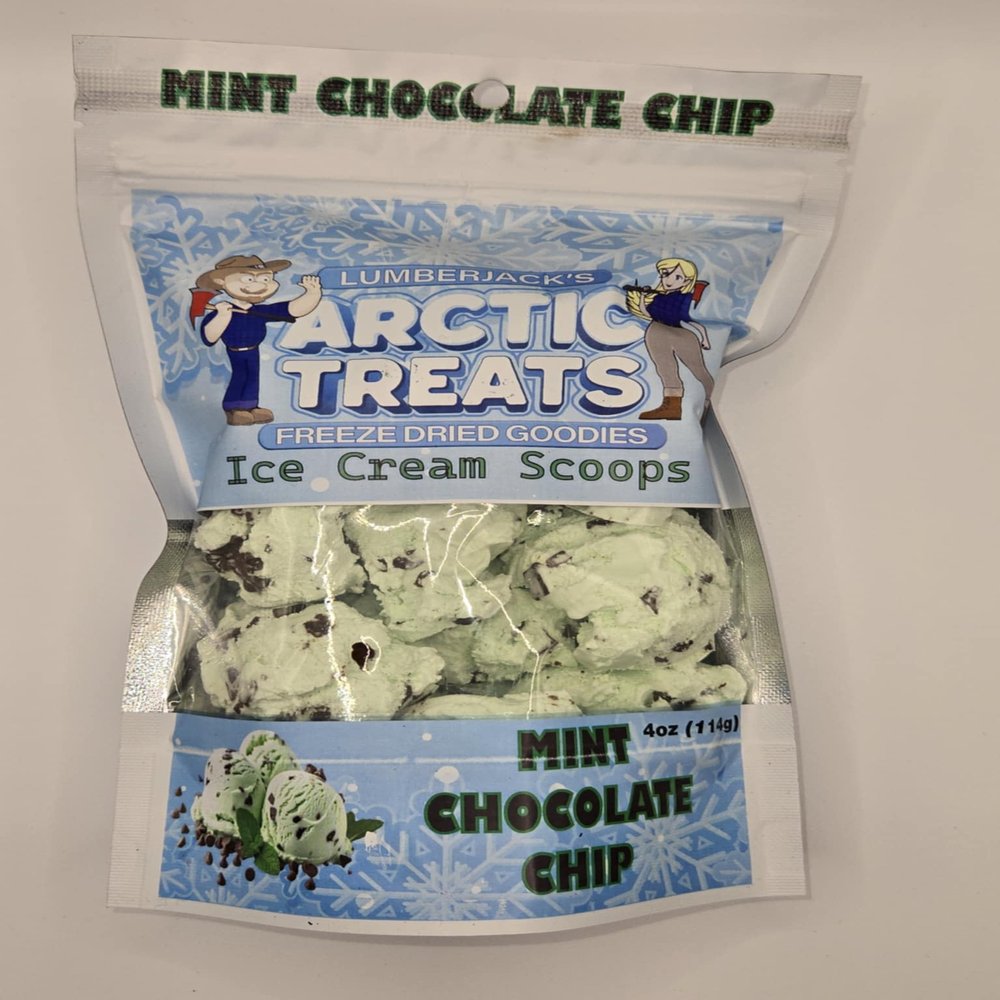 Mint Chocolate Chip Ice Cream Scoops *EXTREMELY DELICIOUS* 4oz