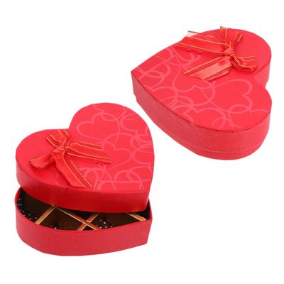 TOBBOMEY Valentine's Day Heart Shaped Boxes Empty Boxes for Chocolates Candy Treats