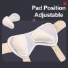 ZGWQR Hernia Belts for Men and Women with 4 Compression Pads, Inguinal Hernia Belt, for Left or Right Side Inguinal Hernias, Abdominal Support(Large) view 4