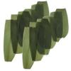 CIYODO 100pcs Natural Bamboo Leaves for Sushi Making Decorative Sashimi Dish Leaves view 1