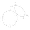 GLEAVI 4pcs Iron Bucket Handle Accessories Galvanized Design for Easy Carrying Replacement Handles for Cleaning Gardening and Construction Work Large Capacity Utility Grip view 1