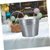 GLEAVI 4pcs Iron Bucket Handle Accessories Galvanized Design for Easy Carrying Replacement Handles for Cleaning Gardening and Construction Work Large Capacity Utility Grip view 4