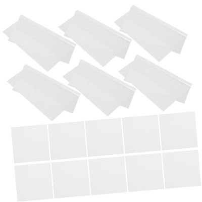 PACKOVE 100pcs Transparent Cellophane Sheets for Wrapping Candy and Wrappers Material for Crafts and Party Favors