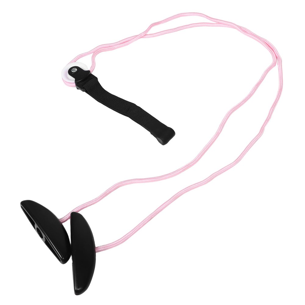 Abaodam Shoulder Pulley Exerciser for Rehabilitation Adjustable Neck and Shoulder Training Equipment Elastic Bands Upper Body Workout Accessory for Home Use