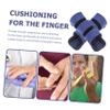 GOOHOCHY 2pcs Breathable Finger Splint for Finger Fixing Elastic Support Brace for Knuckle Joint Comfortable Night Use for Injury and Sports Activities view 2