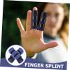 GOOHOCHY 2pcs Breathable Finger Splint for Finger Fixing Elastic Support Brace for Knuckle Joint Comfortable Night Use for Injury and Sports Activities view 3