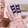 GOOHOCHY 2pcs Breathable Finger Splint for Finger Fixing Elastic Support Brace for Knuckle Joint Comfortable Night Use for Injury and Sports Activities view 4