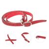 PartyKindom 1pair Detachable High Heel Shoe Straps Elegant Pu Straps for Heels Versatile for Women and Stylish Design Red view 3