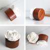 Vobumix Essential Oil Passive Flower Diffuser Mini Ceramic Essential Oil Small Diffuser Rose Flower Porcelain Aromatherapy Diffusers for Home Office view 4