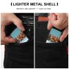 Three Dachshunds Lighter Case Fashionable Pocket Lighter Holder, Durable Protective Cover for Lighters view 3