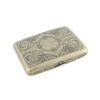 Anneome Flipping Cover Retro Storage Case Portable Stainless Steel Holder for and Compressive Design for Boyfriends view 1