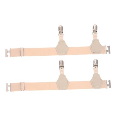 FRCOLOR 2pcs Men's Sock Hanger Garter Belts Lightweight Garters Secure Clips for Sock Fasteners Skating Comfort Enhancers