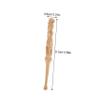 UTHCLO Peach Spoon Earwax Removal Tool Boys and Girls Ear Wax Remover Carved Craft for Adults view 2