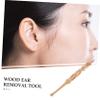 UTHCLO Peach Spoon Earwax Removal Tool Boys and Girls Ear Wax Remover Carved Craft for Adults view 3