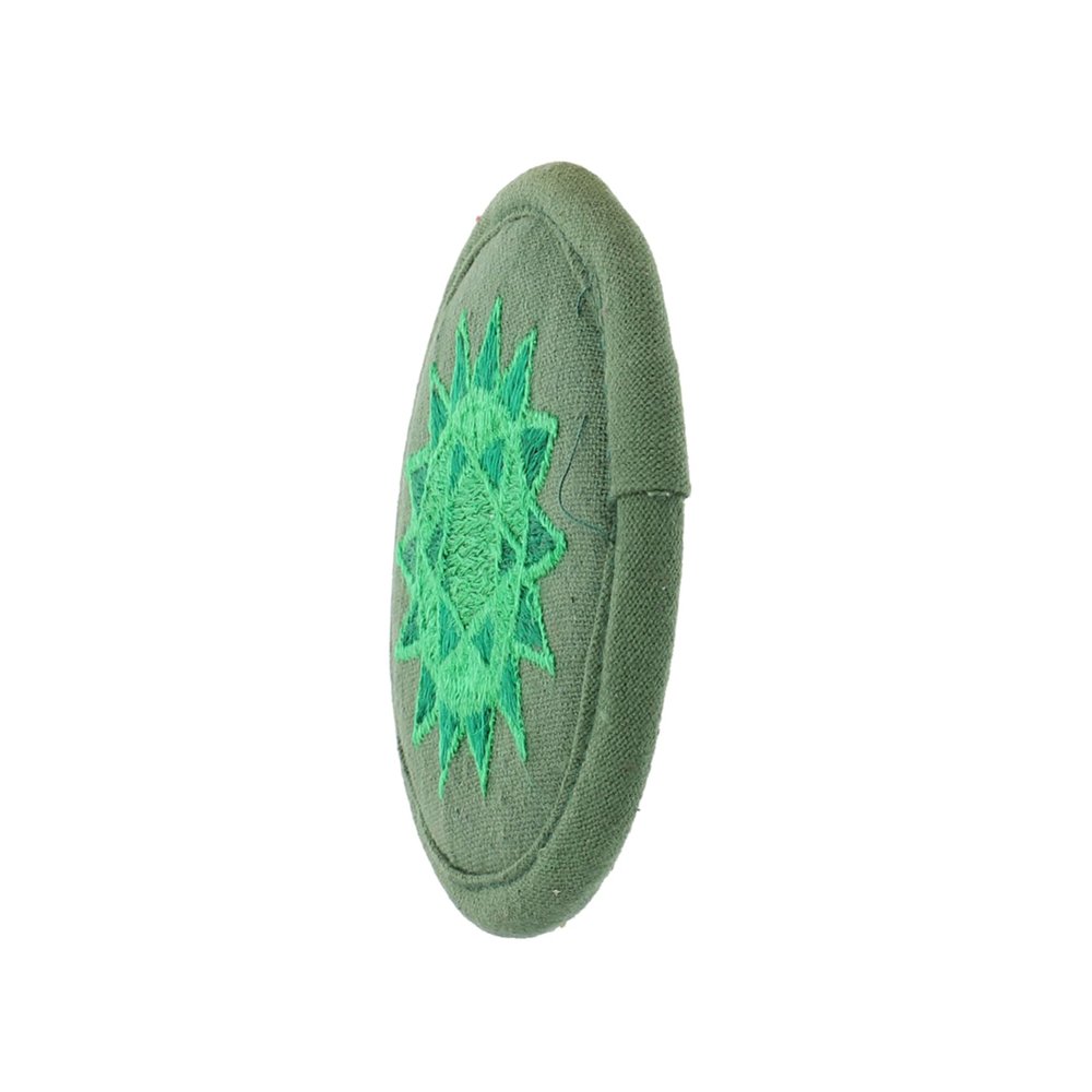 JOINPAYA Buddhist Ritual Implement Rounded Cushion Mat for Sound Bowl Meditation Handmade Design for Studios Practical and Portable Sound Healing Prop
